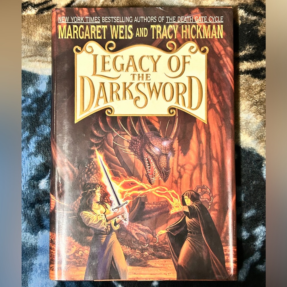 VINTAGE 1997 | Legacy of the Darksword Hardcover Book 4/4